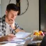 Person reviewing Aetna insurance information while searching for addiction treatment options.